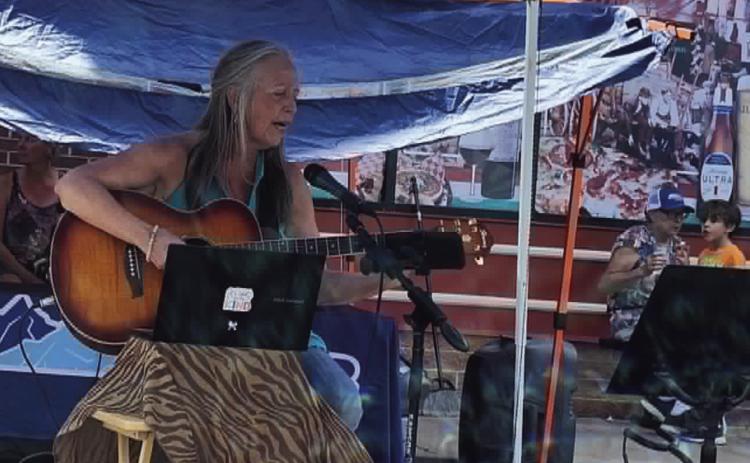 No stranger to the stage, Kennette Oldham has been singing and performing since before she graduated from Rye High School in 1979. Photo by Shirley Pigg