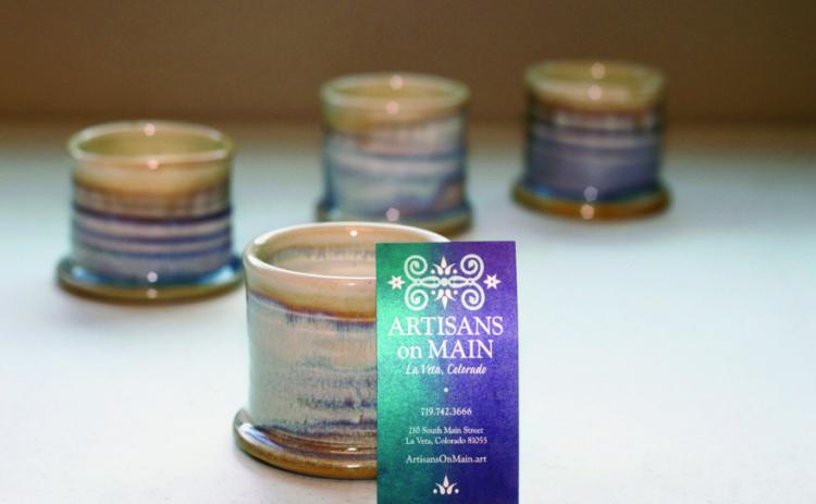 Courtesy Photo Artisans on Main Whiskey Mugs are one of the door prizes at the San Isabel Electric Association Annual meeting, held September 17 in Walsenburg.