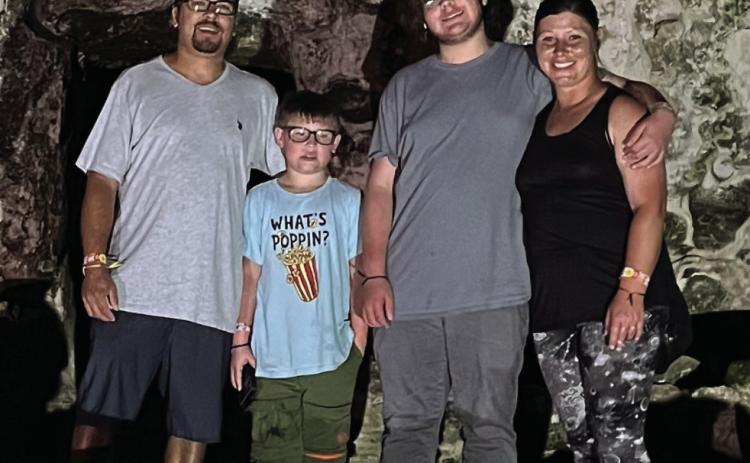 The Garcia family enjoys work and play together. Courtesy Photo