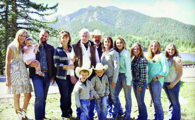 The Hackworth family, with Chuck and Mary Hackworth, owners/operators Hack Shack Liquor, 4340 Valverde Way, Colorado City. Courtesy Photo