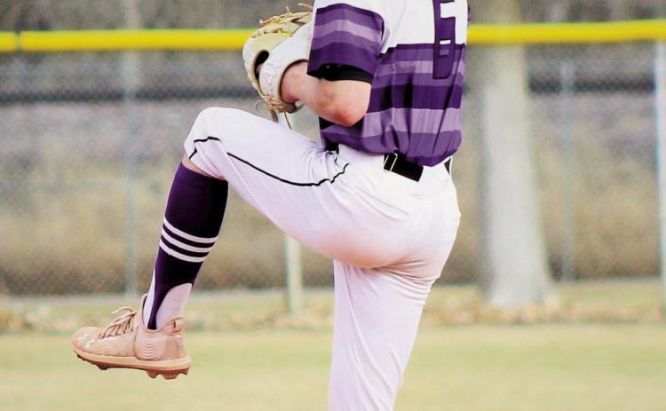 Riley Rochester, starting pitcher against Florence, picked up the first win of the young season. In two innings Rochester struck out five.