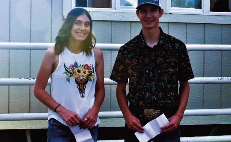 2023 Dickerson recipients Katelynn Frick &amp; Zeb Laca Courtesy Photo
