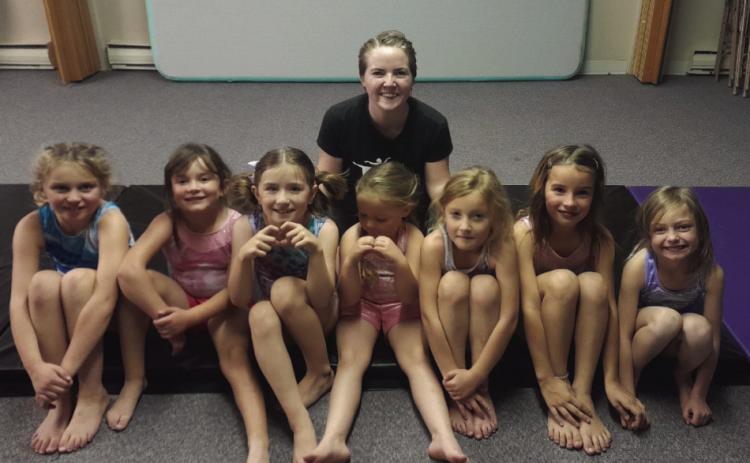 Havens School of Dance Instructor Toria Croke and her class at Greenhorn Valley Baptist Church in Rye Courtesy Photo