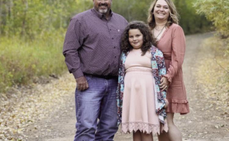 Assistant Principal Bethany Bak with her family. Courtesy Photo