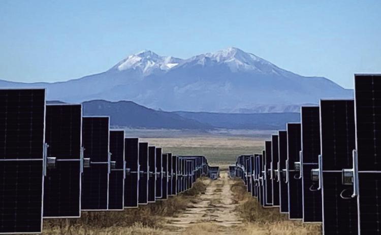 Spanish Peaks Solar/Spanish Peaks II Solar projects in Las Animas County, Colo. Courtesy Photo